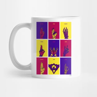 MONSTER MUDRAS color Mug